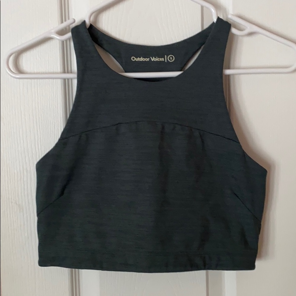 Outdoor voices techsweat crop top